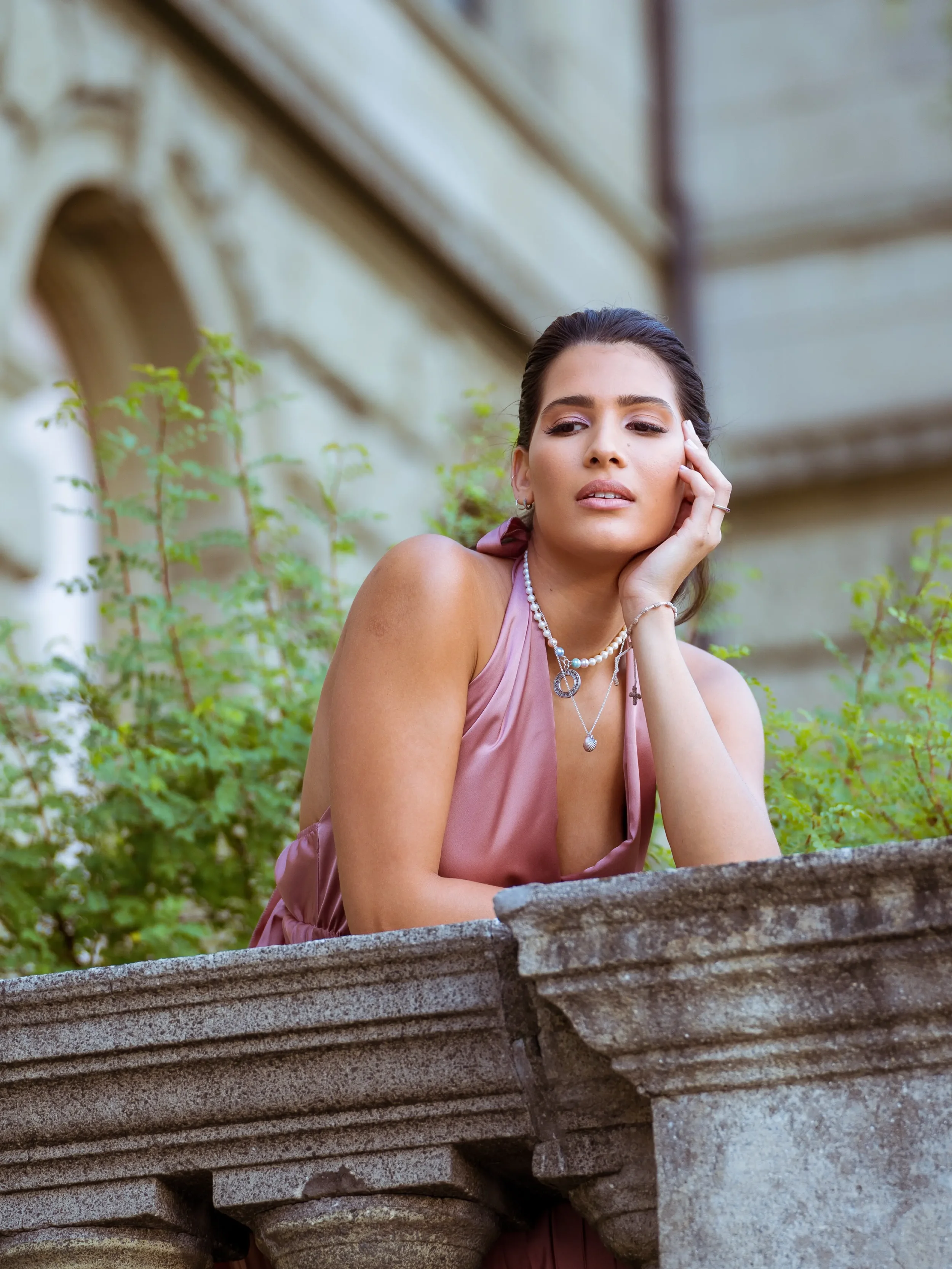 Stilvolles Brautporträt für Hochzeitsfotografie Portfolio