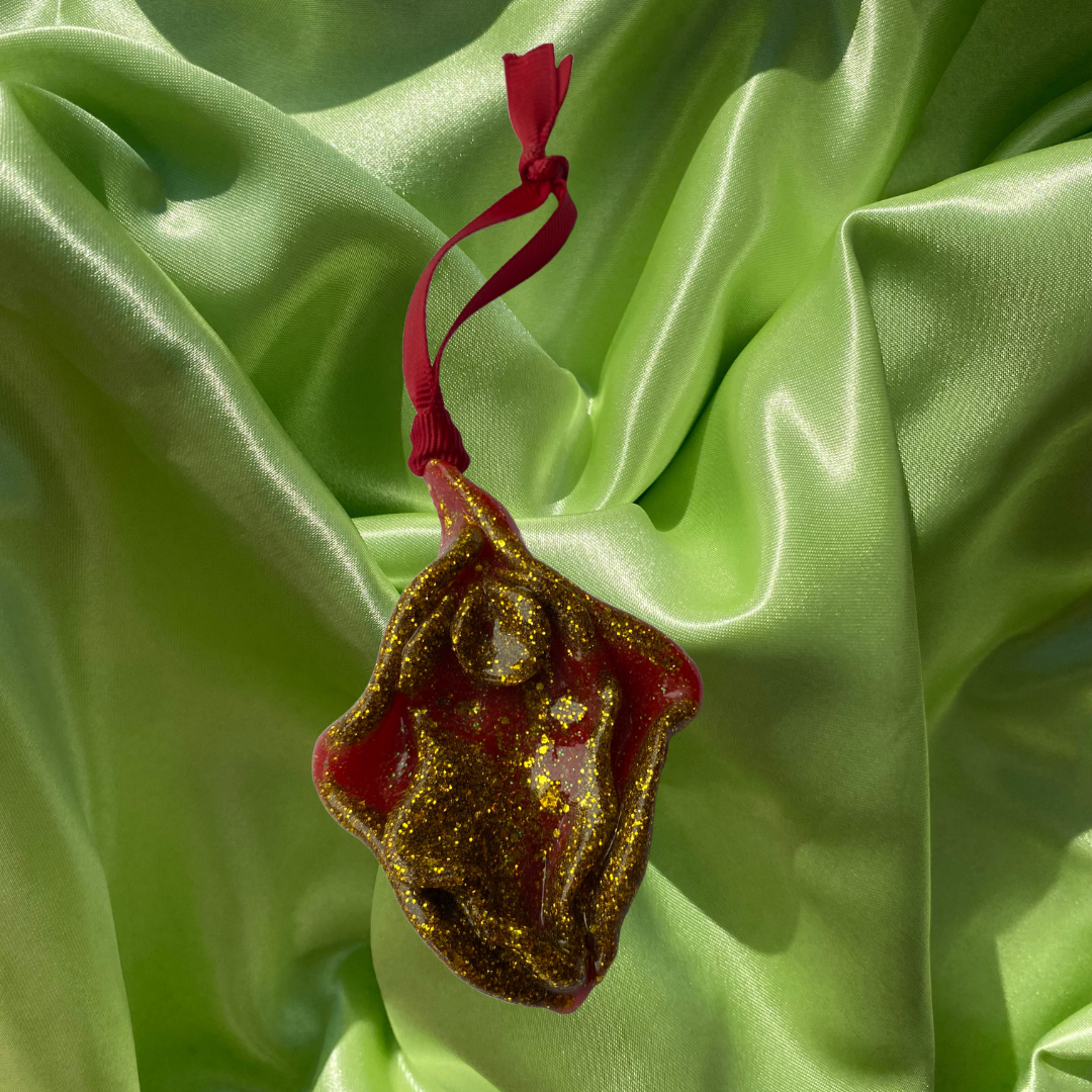 Christmas ornaments red/gold