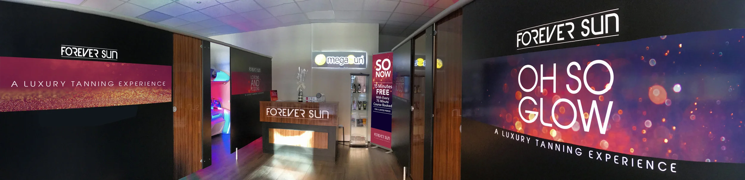 Salon Interior Graphics