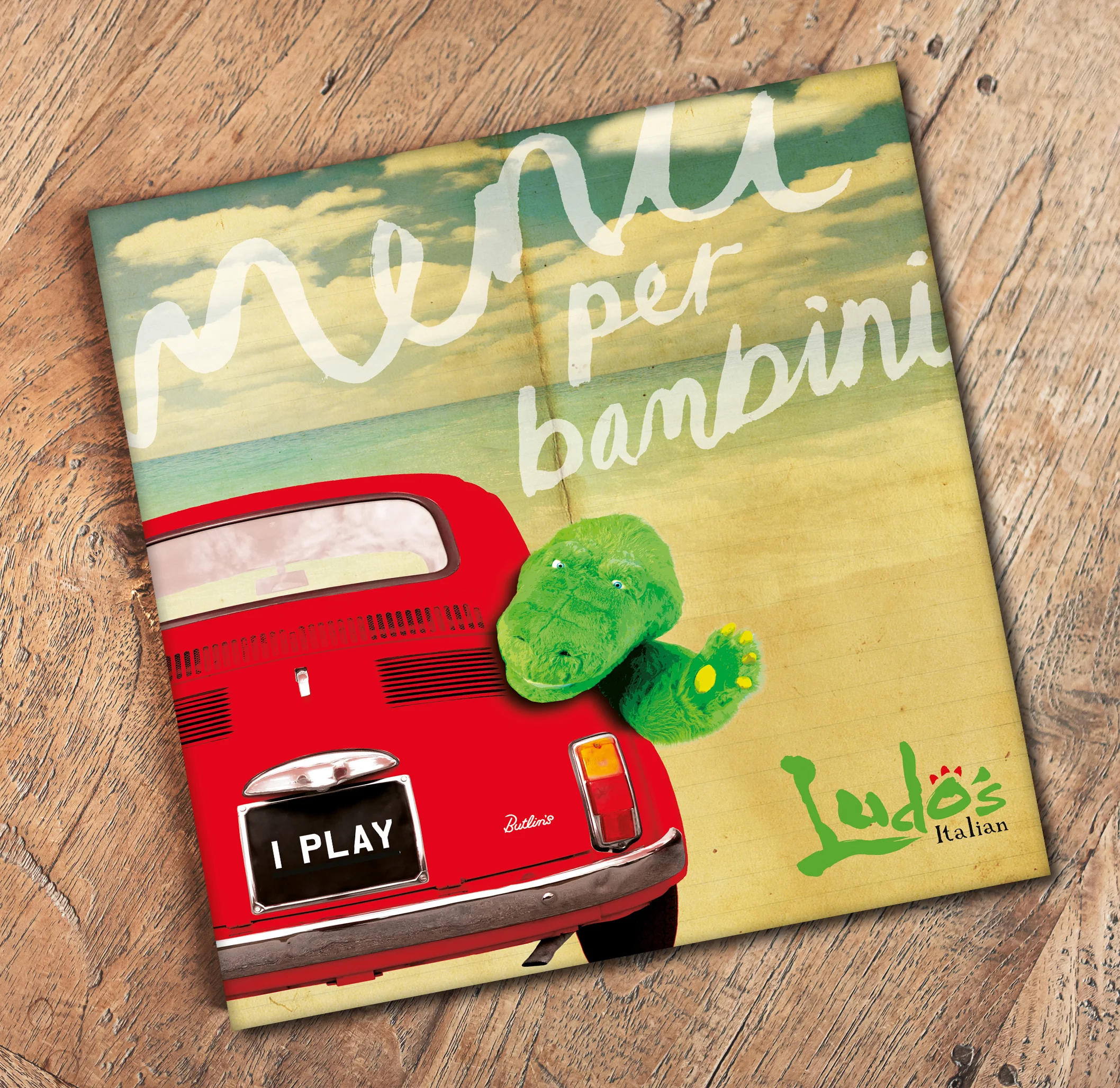 Children’s Menu Design