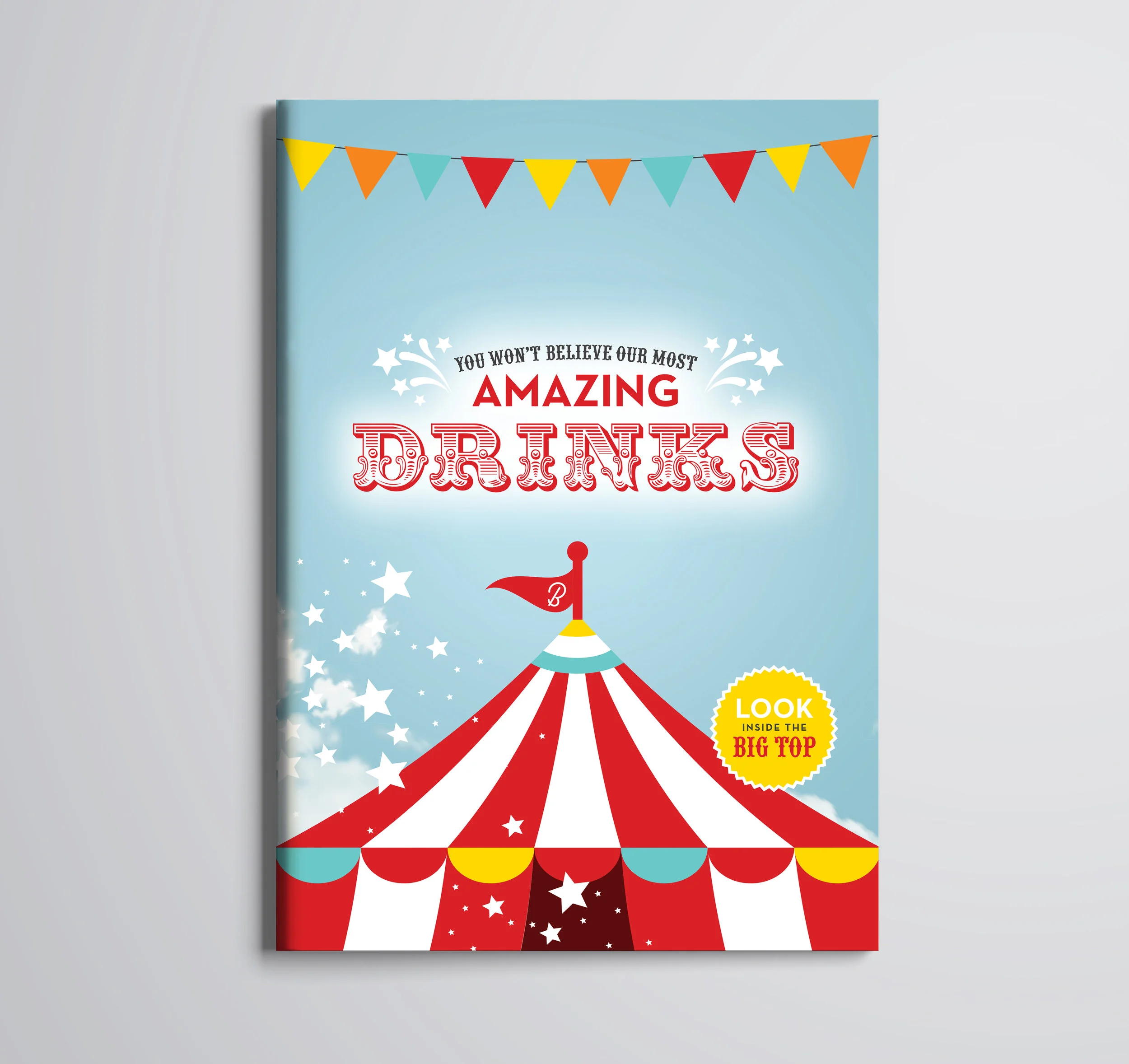 Children’s Summer Drinks Menu Design