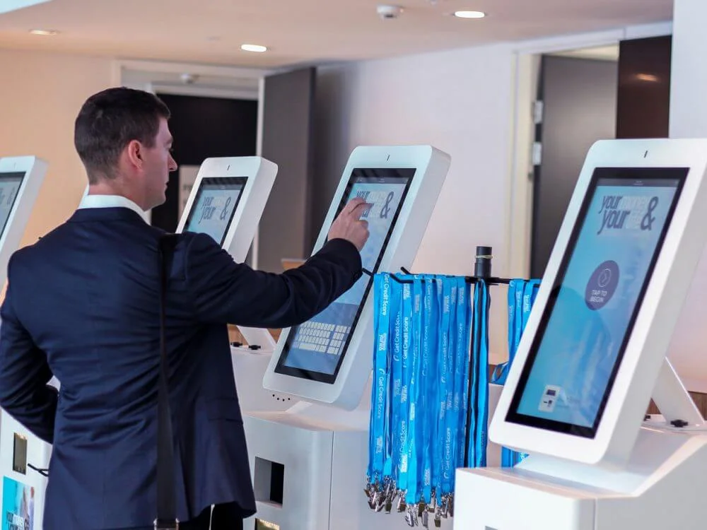 Pronto! Name Badge Kiosks, SelfPrinting Name Badges