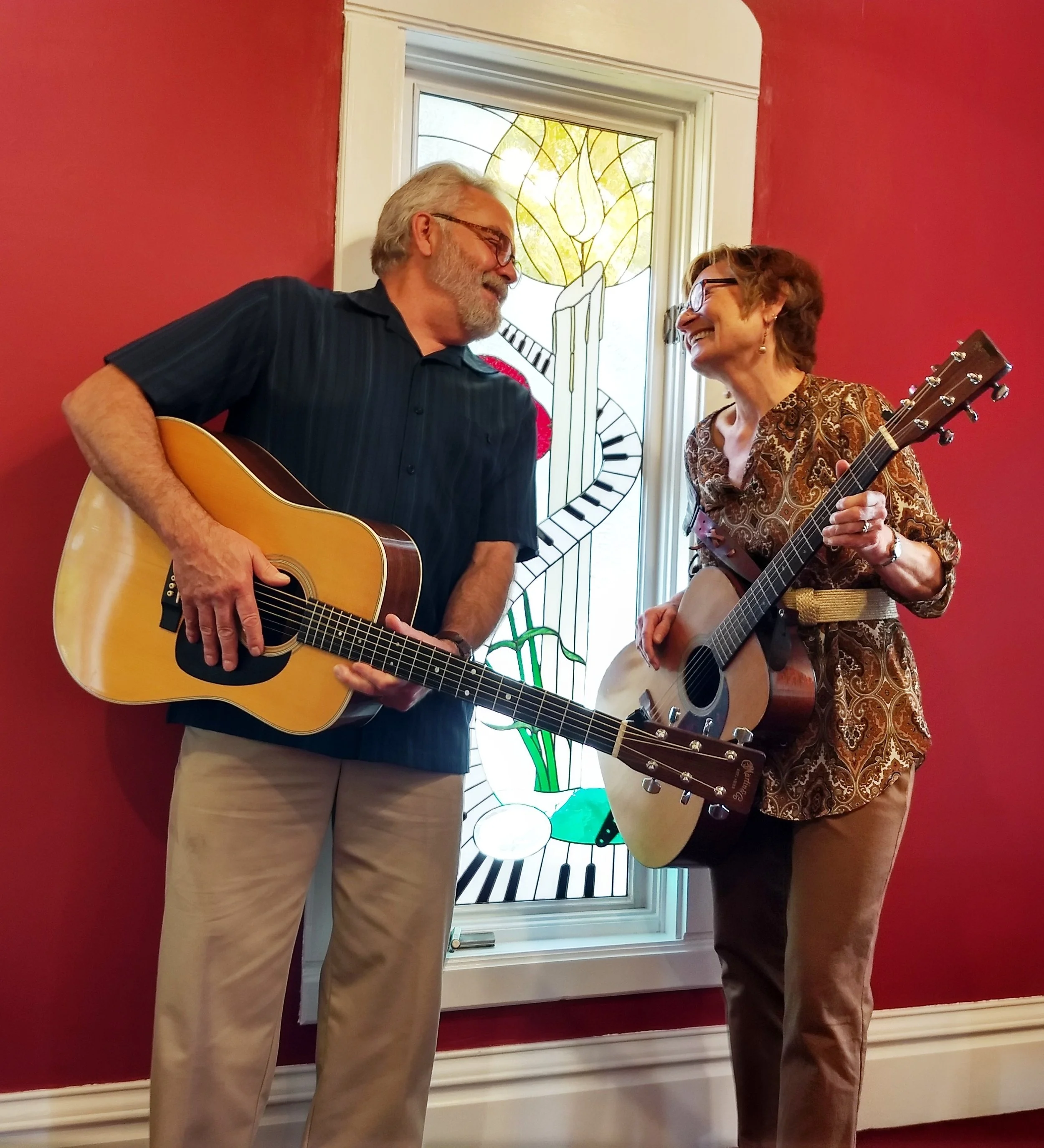 Toast and Jams:       Patricia Pettinga and Bill Willgang