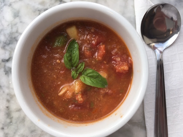 Gazpacho and Our First Pop-Up Supper