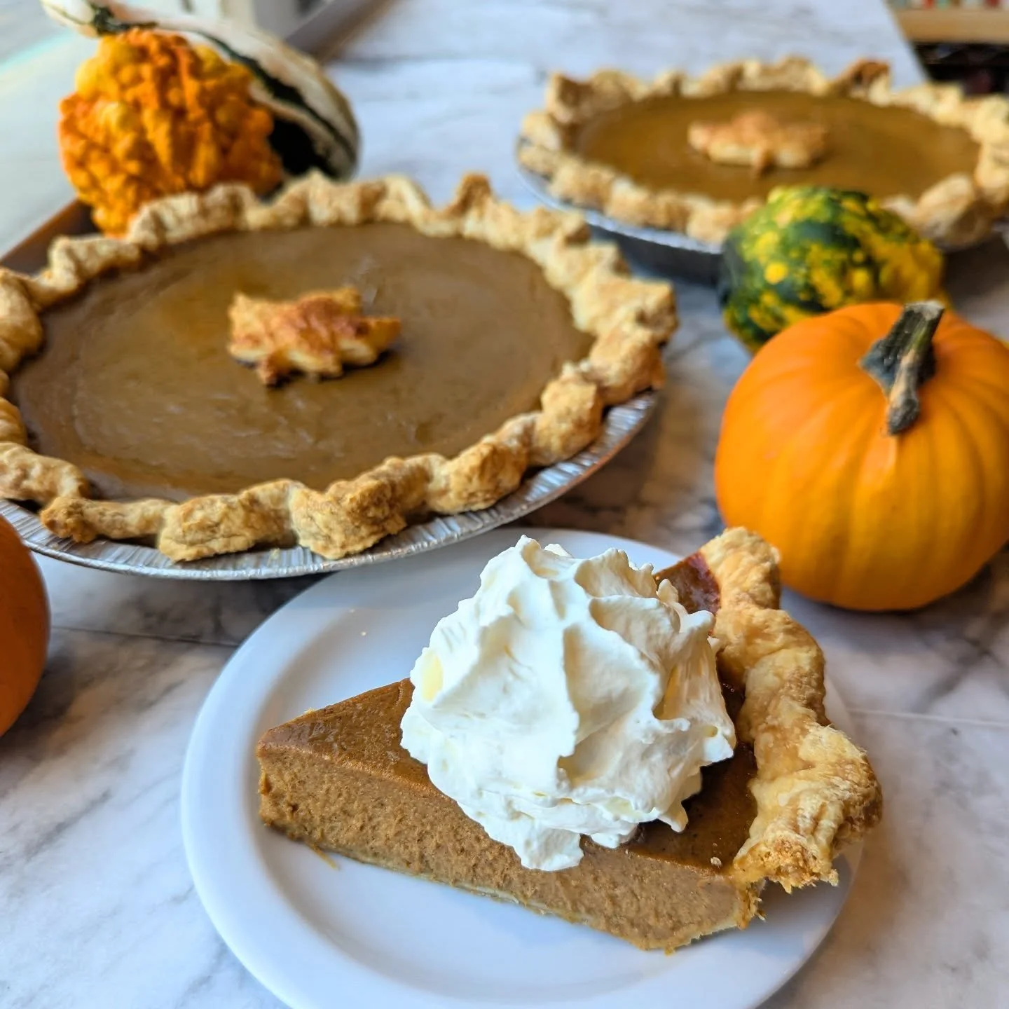 This one is a bit on the nose, but of course we're making pumpkin pie for the month of October.

We got a little creative with the process while still keeping the staple you know and love. Brown butter and caramelized honey make for a much deeper fla