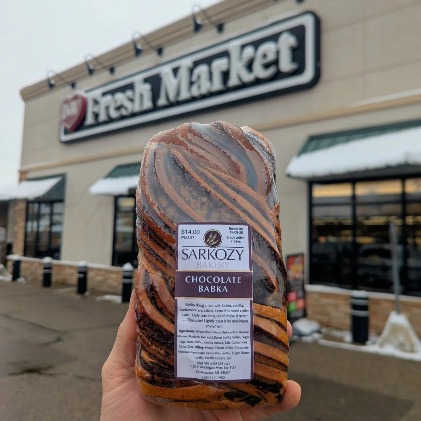 This winter is brutal and I totally understand why it's keeping people away. The roads might be too bad for folks to drive downtown just for our bakery, but we're doing our best to come to you!

Thankfully we partner with a few great grocery stores a