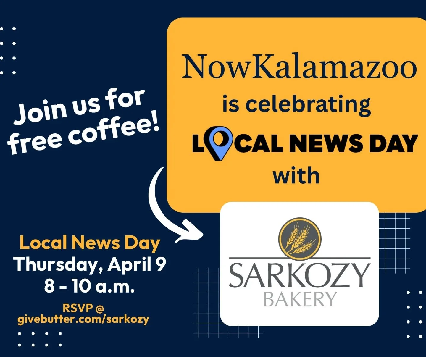 Did you know there's an official day that celebrates and recognizes local news? Did you know Local News Day is THIS Thursday? Did you know that despite immense challenges from giant media conglomerates Kalamazoo is still home to legitimate local news