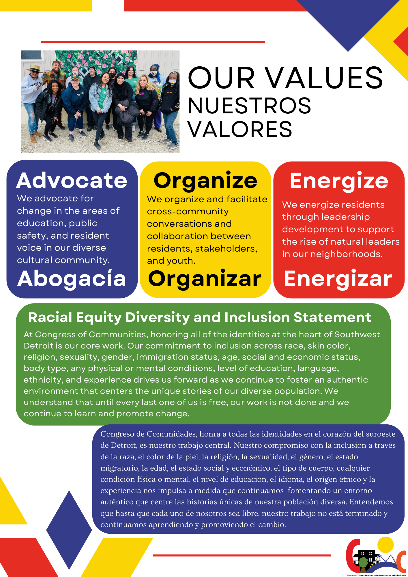 Donate — Congress of Communities