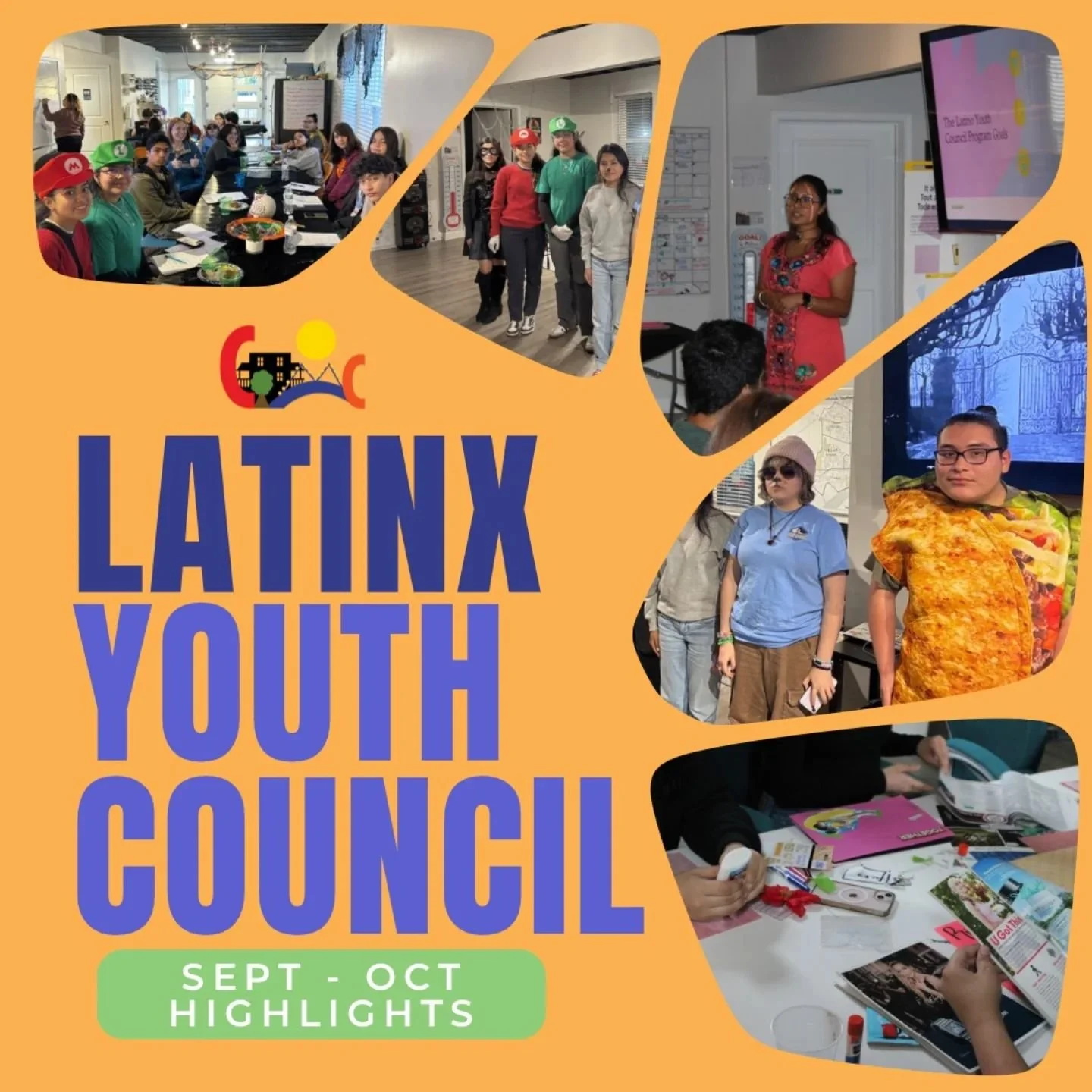 Our Latinx Youth Council has spent the last couple of months learning about the leadership in our systems, the power of young voices, how to make changes in their community, and of course, celebrating Halloween!

#latinxyouth #youthempowerment #congr