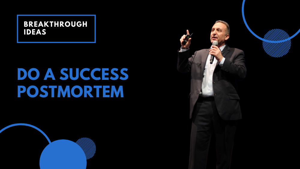 Do a Success Postmortem
