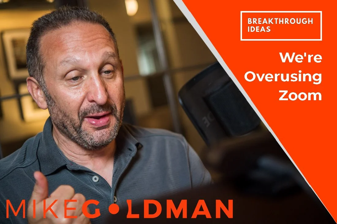 We’re overusing Zoom