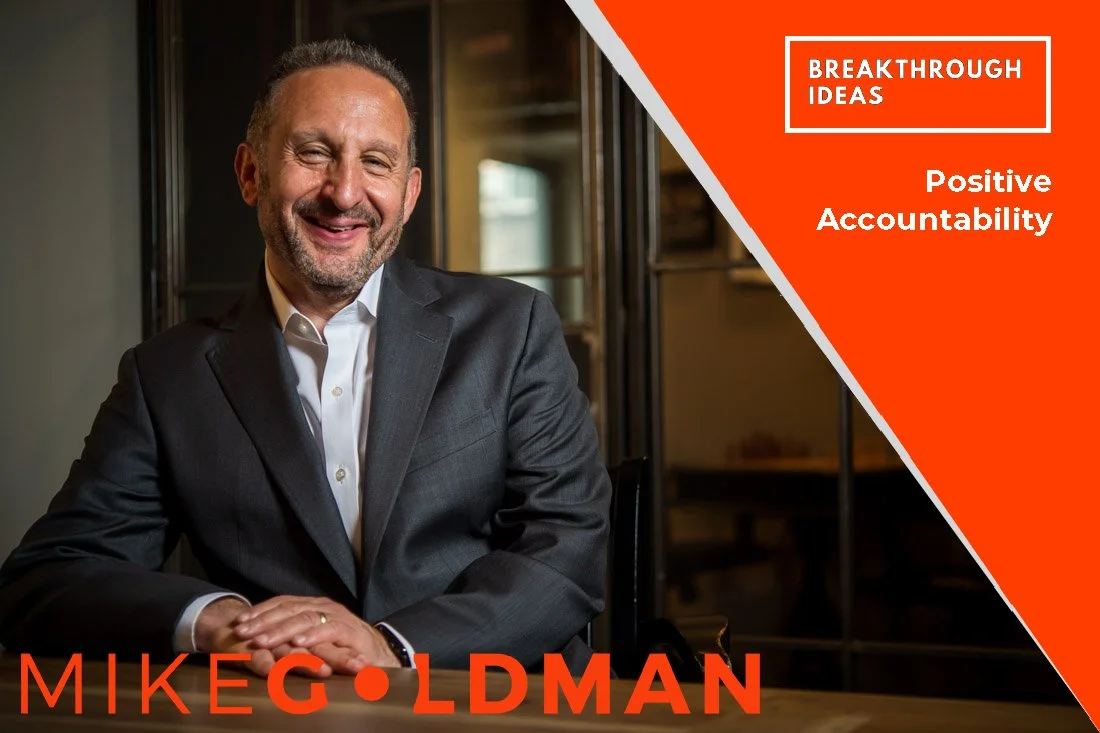 Positive accountability