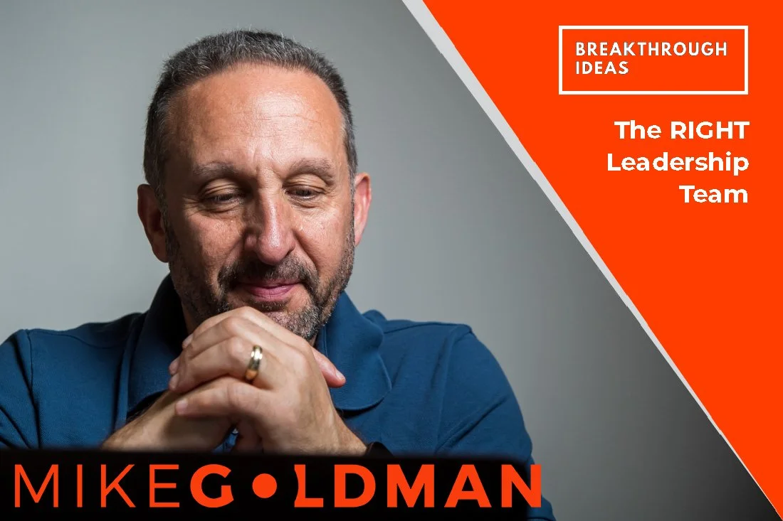 The RIGHT leadership team