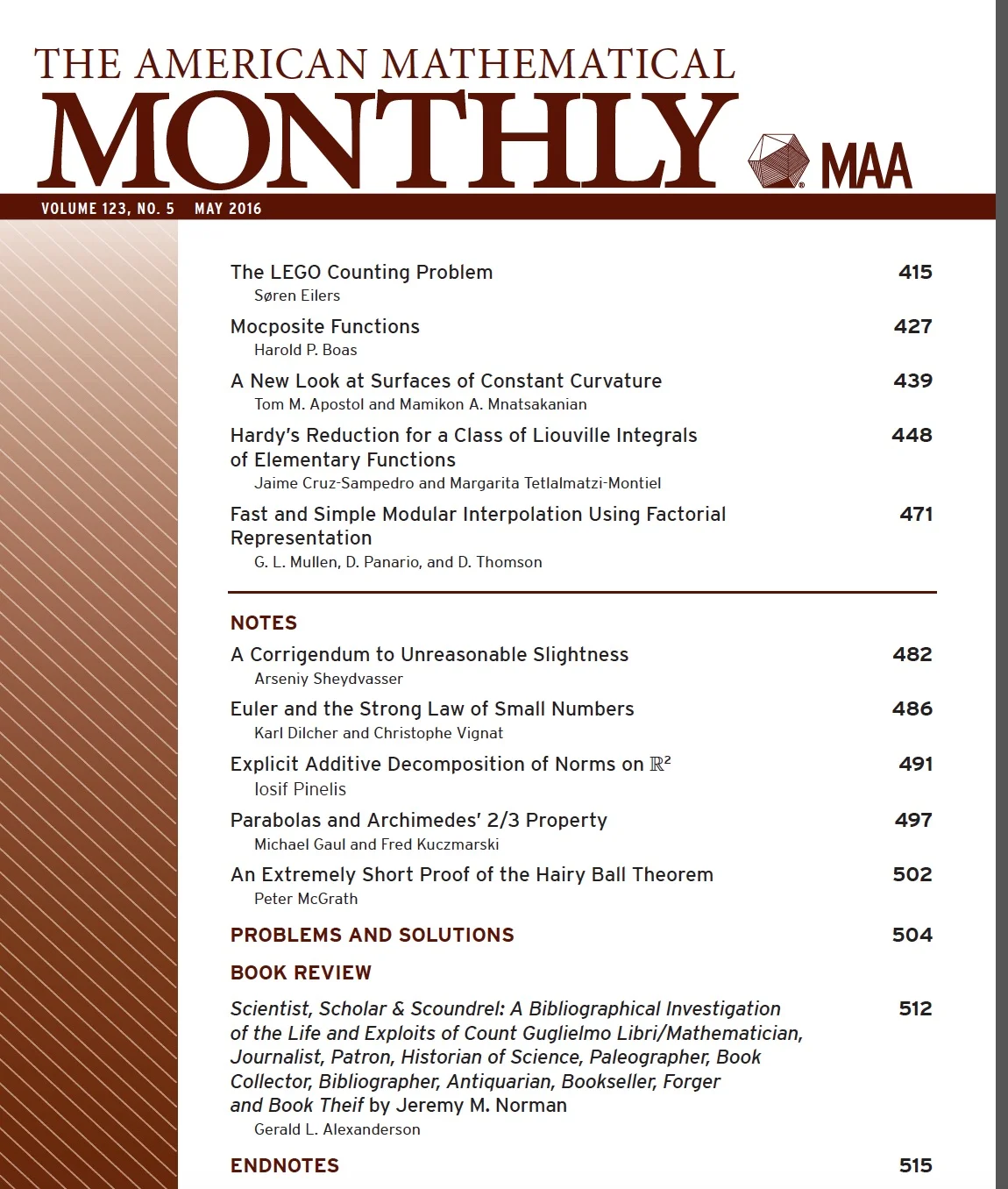 American Mathematical Monthly