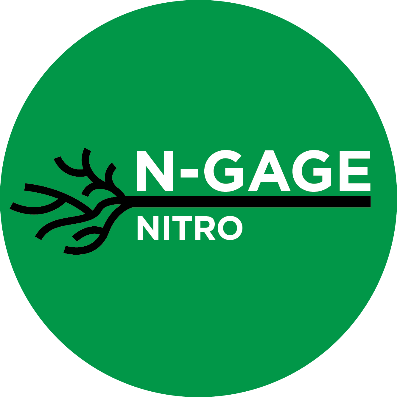 A white cardboard box with green and black text and graphics, labeled UAS N-GAGE NITRO, containing four sets of 50 biological urinary bladder collection units.