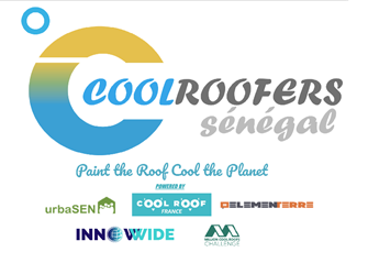 Logo of the CoolRoofers Senegal movement and its partners