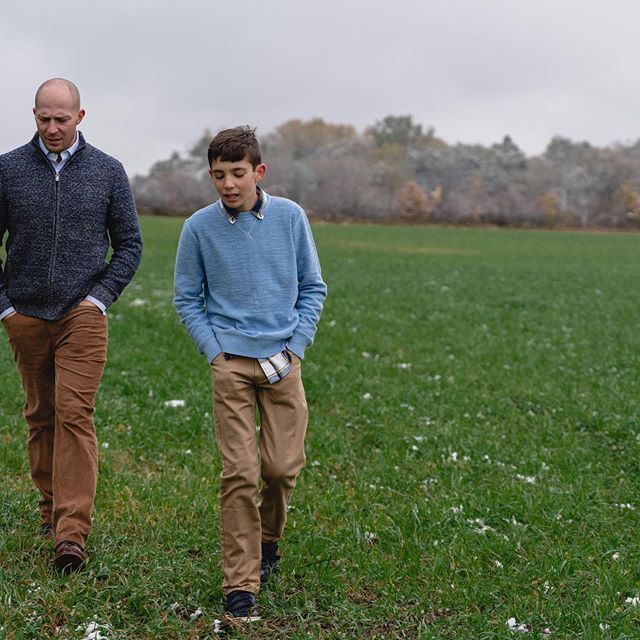 Happy Father&rsquo;s Day to our head farmer. The orthopedic surgery resident with a crazy dream turned into the spine surgeon who raises chickens instead of golfing. 😂
.
.
I love watching Trevor and the boys toss the football around while still wear