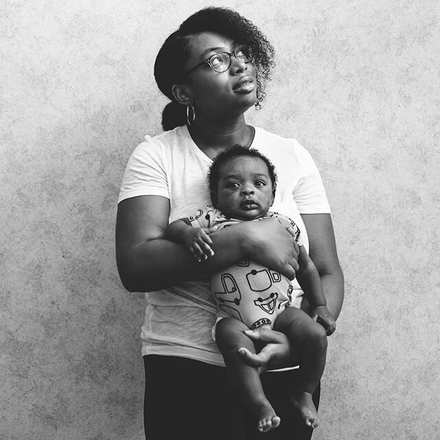 A few years ago, after I had my first son, during a lot of racial tension in Chicago, I decided to move past the conversation on social media and practice listening and learning in real time. @mothersinblackandwhite was a personal series which allowe