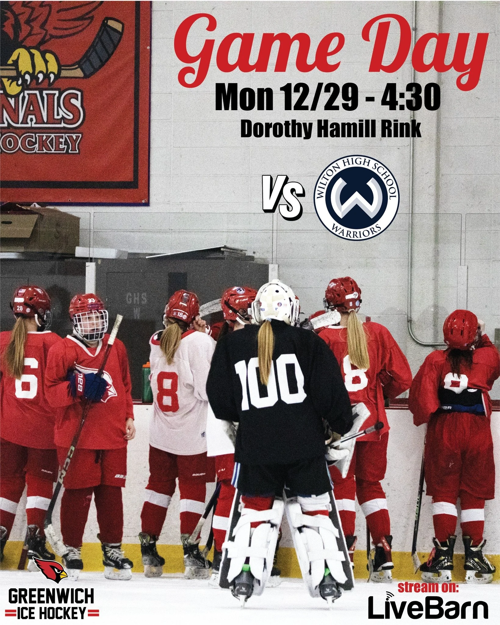 BATTLE READY 🔴🏒
GAME DAY 🔥