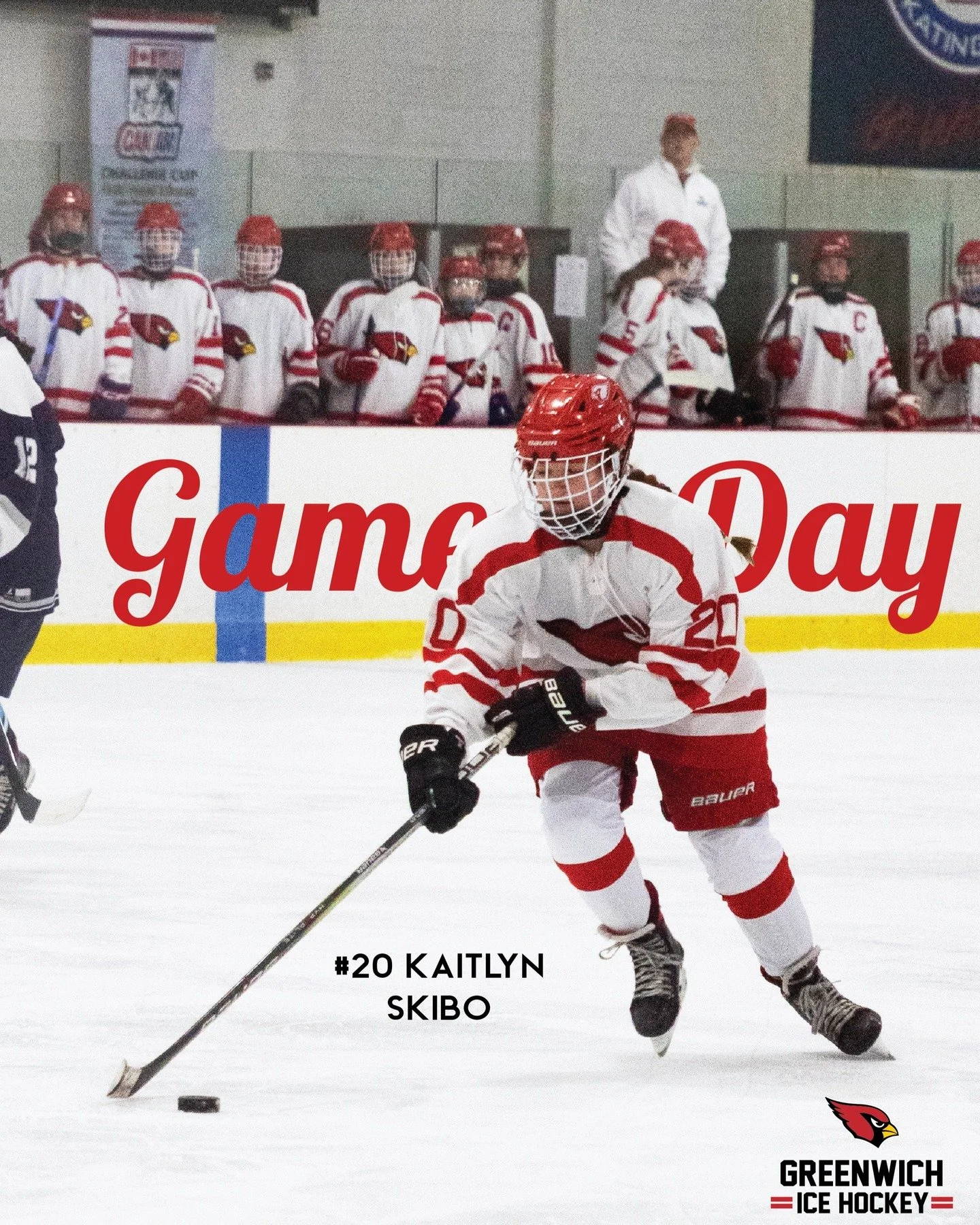 GAME DAY!
Cards vs Eagles
📍 Shelton Rinks
⏰ 7:10 PM
LET&rsquo;S GO BIG RED 🔴🏒