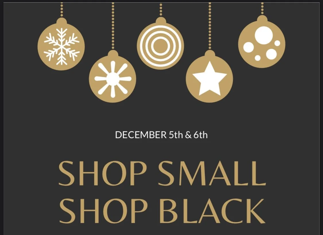 Shop Small. Shop Black