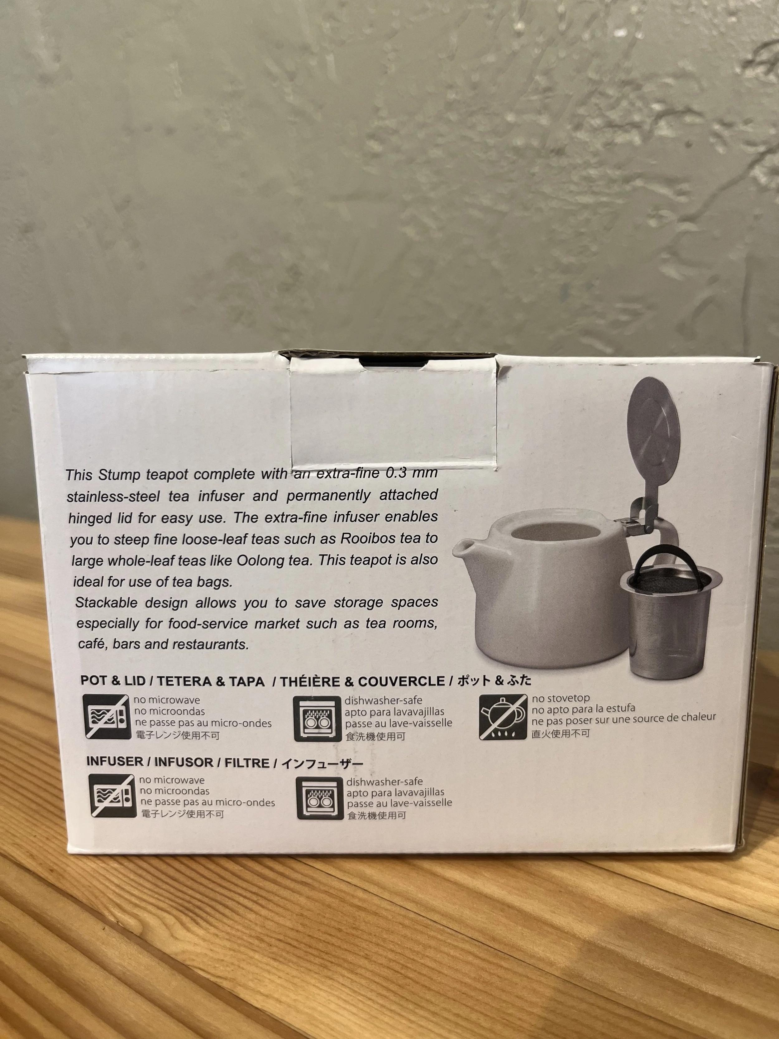 For Life Stump Teapot — Tea Zaanti Promoting Peace One Cup At A