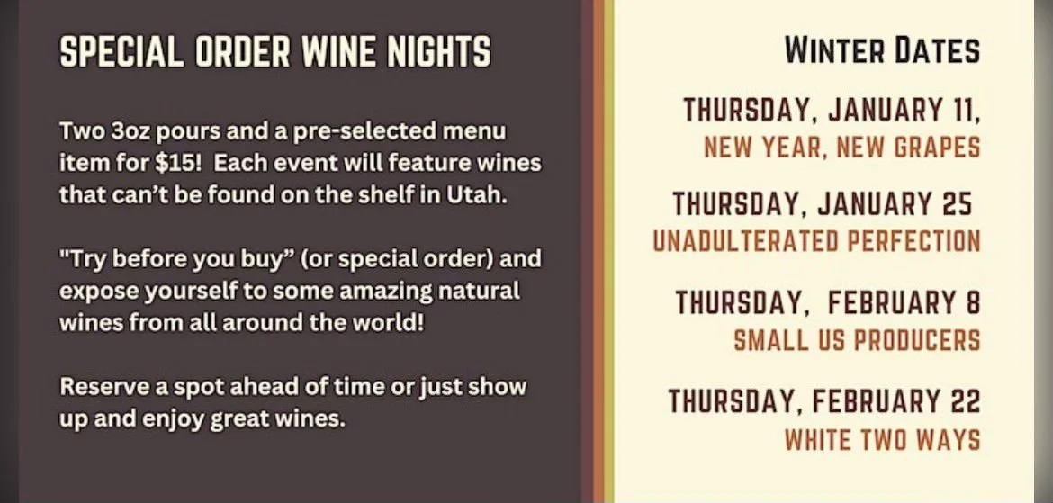 Wine Night Series - January 11th: New Year, New Grapes!