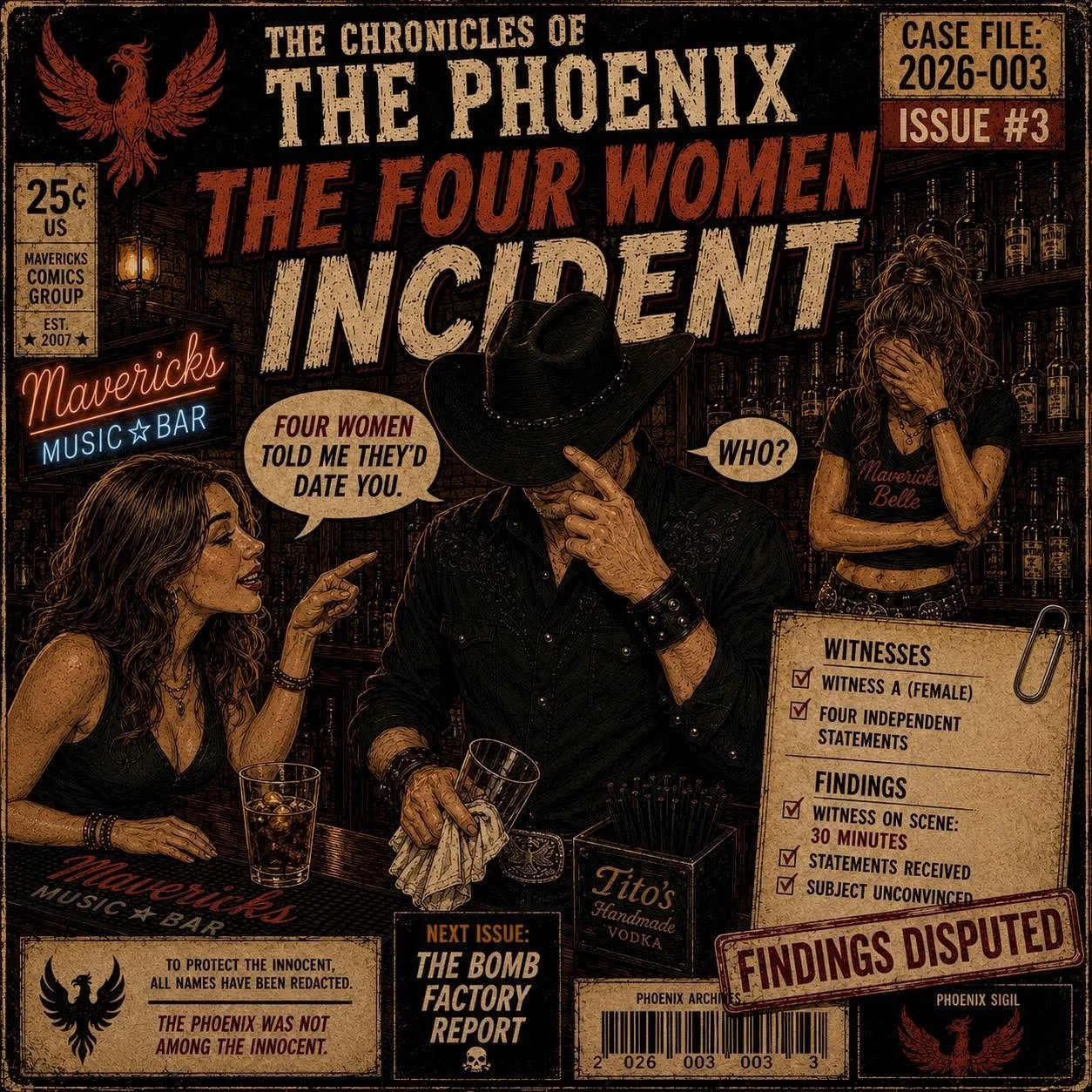 Issue #3: The Four Women Incident