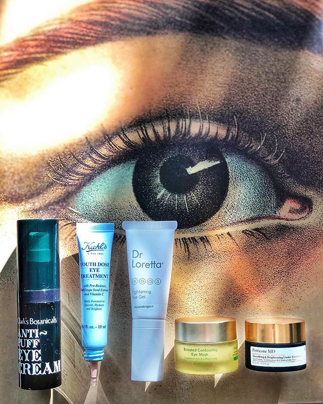 A BRIGHT EYED #ShelfieSunday 👁 A lot of y&rsquo;all have been asking about eye creams lately and so I wanted to show what is in my current rotation. Eye creams are one thing that can really make a difference no matter how extensive or simple your sk