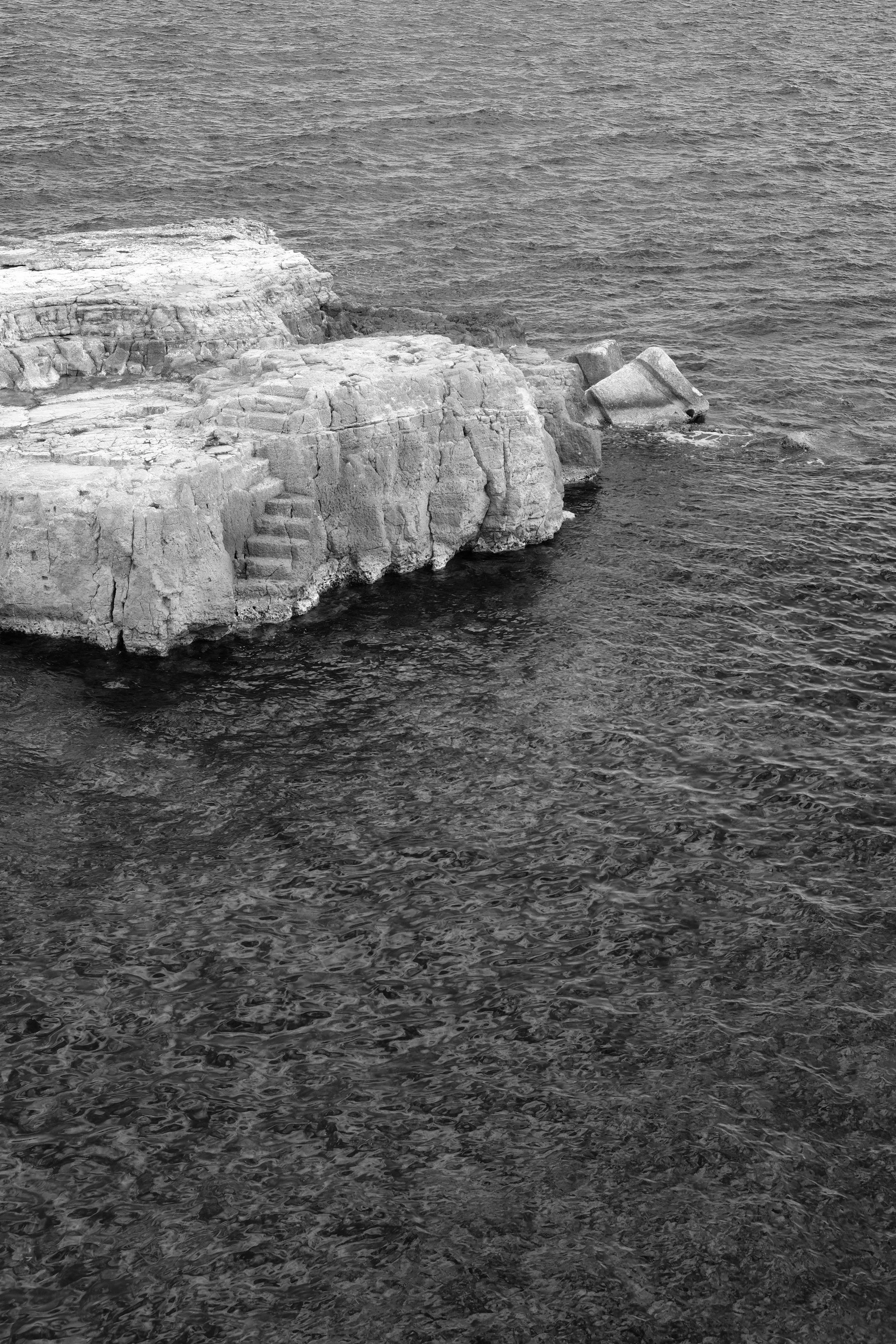 Partly submerged ruins, Syracuse
