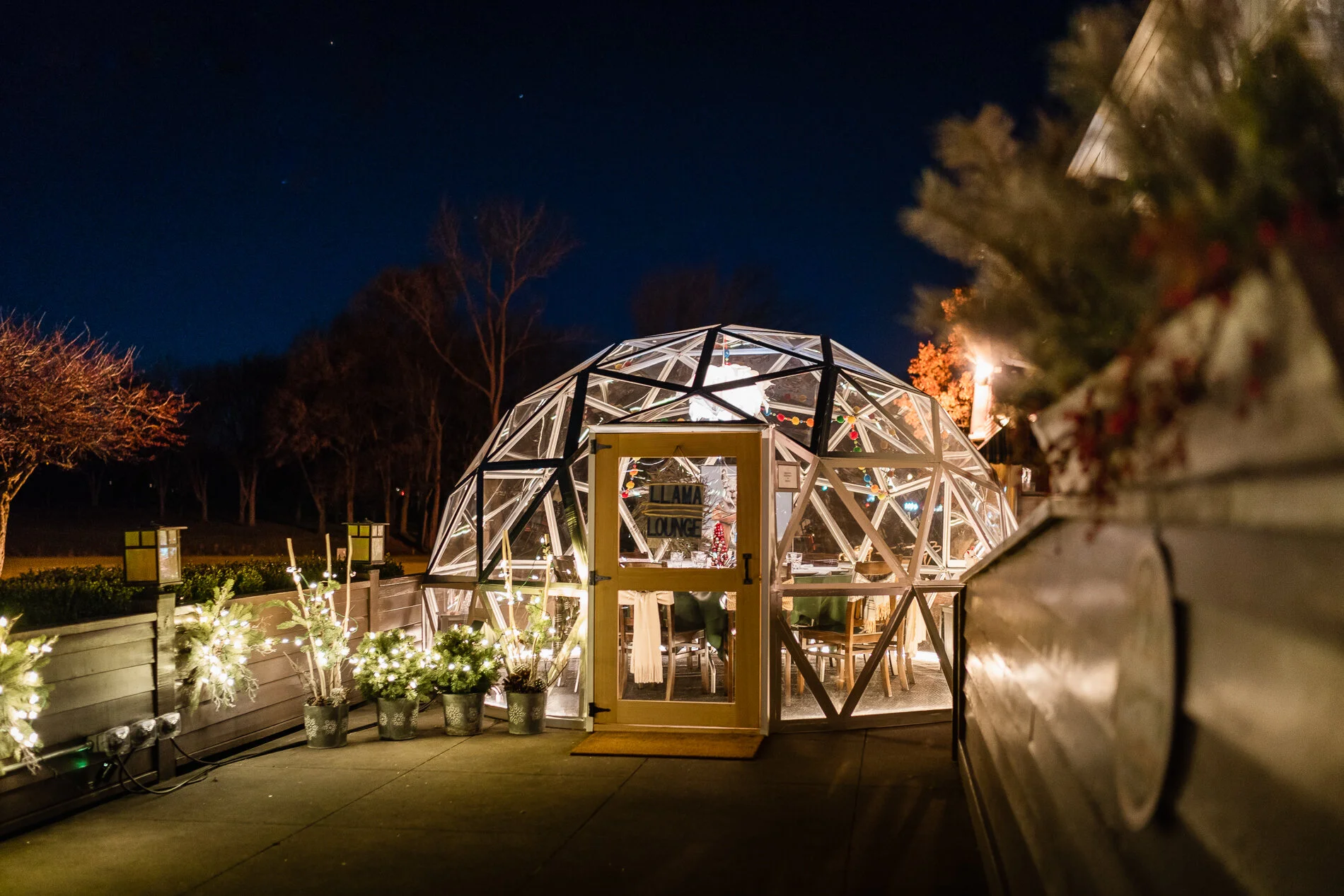Dine in an Igloo Camp Ticonderoga Troy, Michigan — Camp Ticonderoga