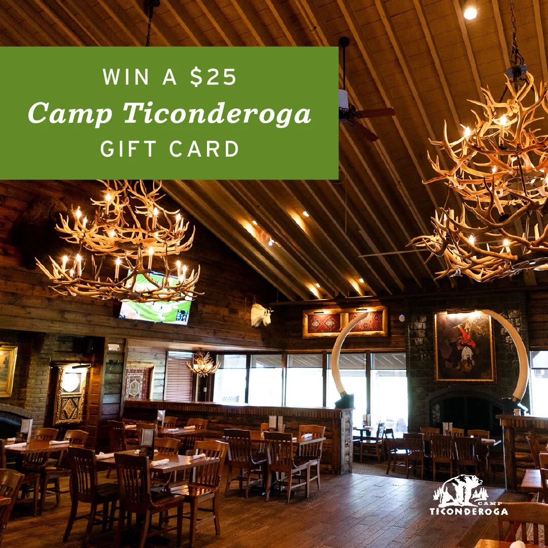Win A $25 Gift Card — Camp Ticonderoga