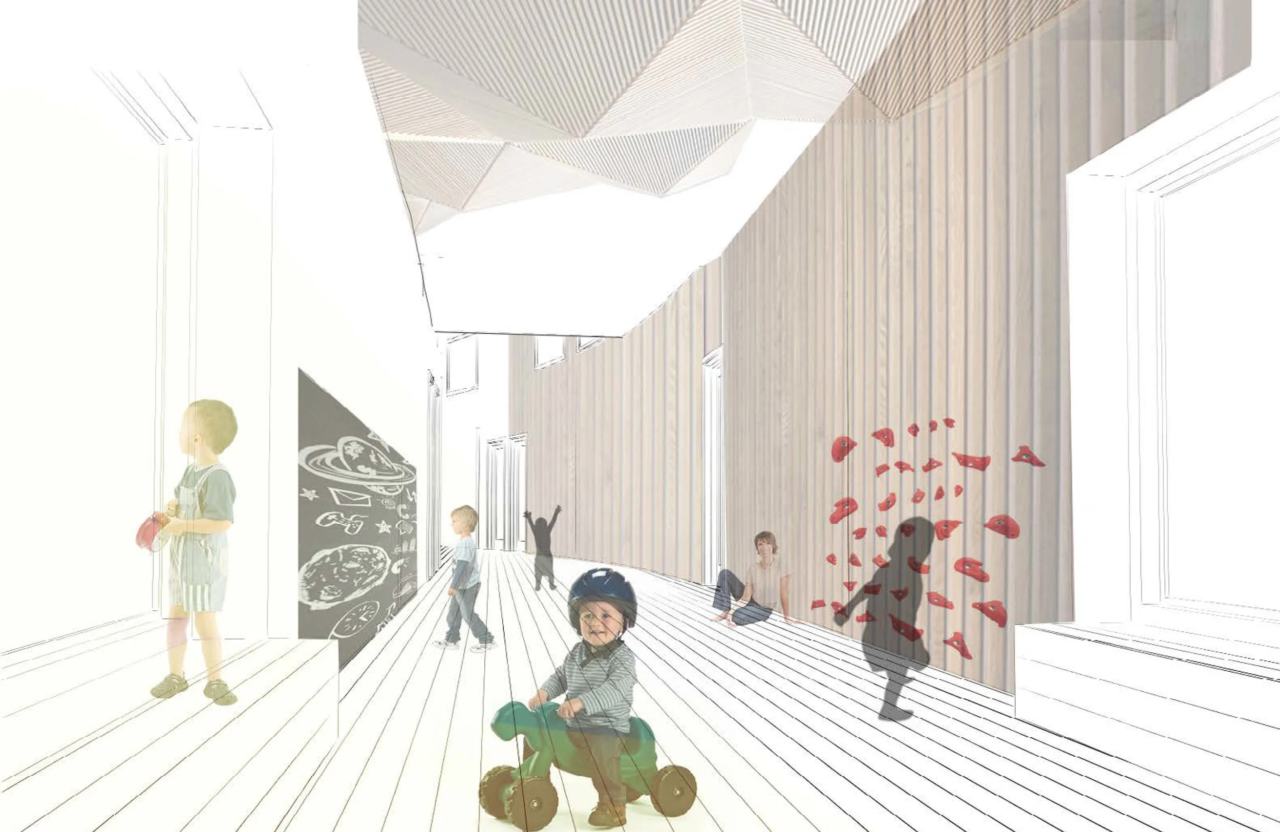 The Wind Castle  - Barnehage Studie | 2018