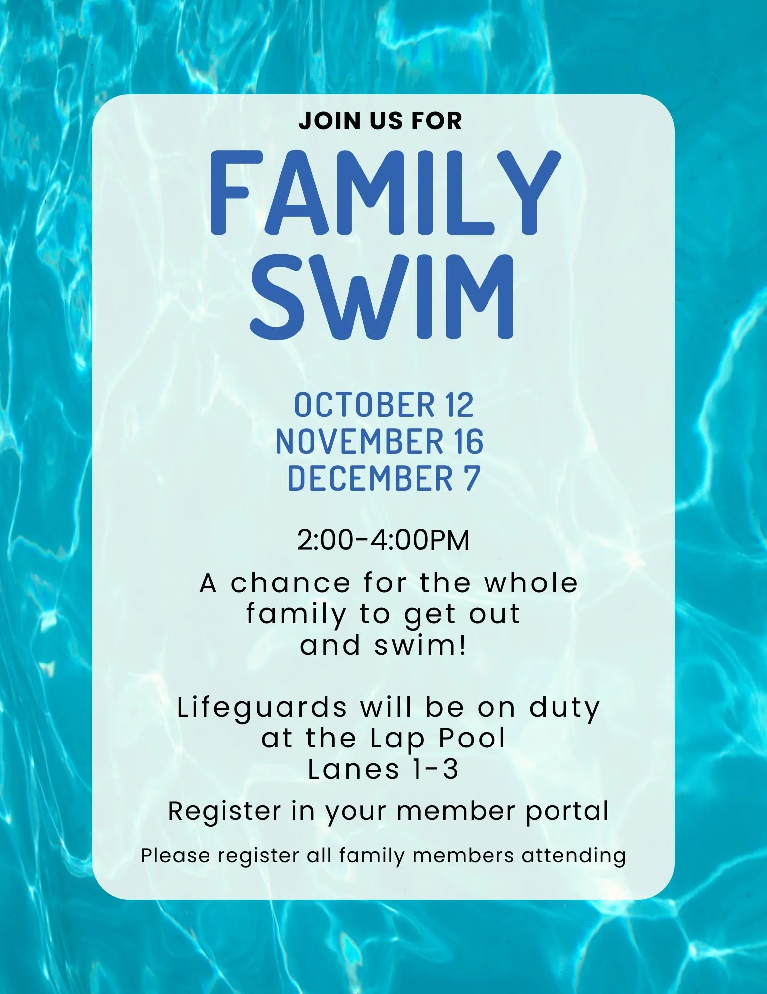Family Swim 