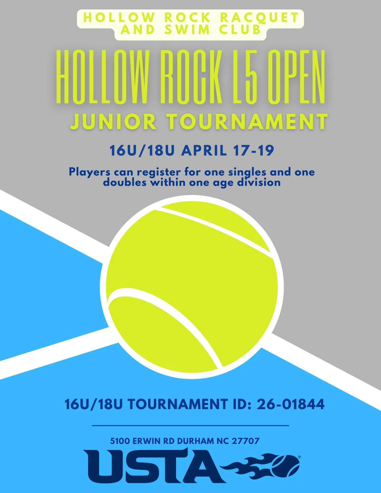 Junior L5 16U/18U only 