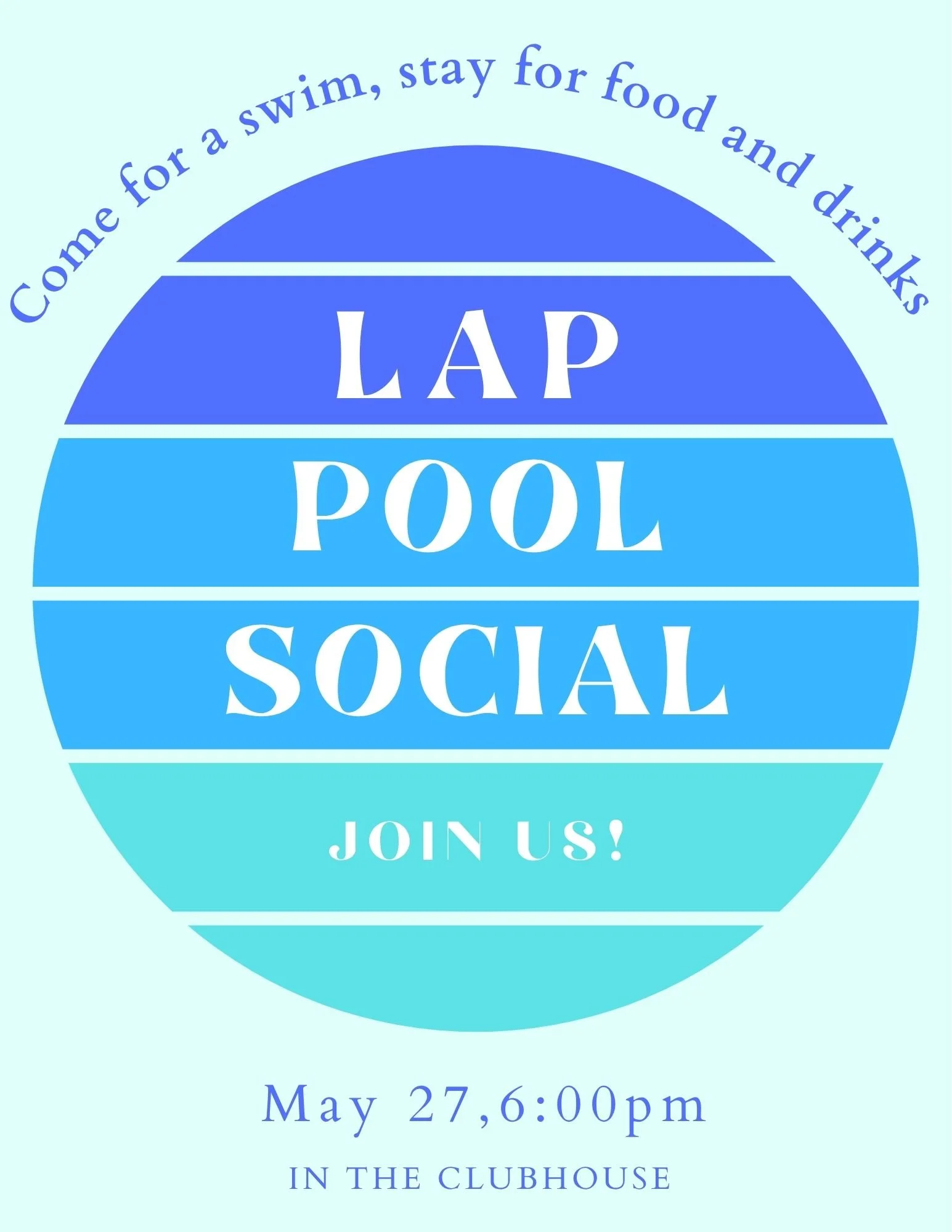 Lap Pool Social 