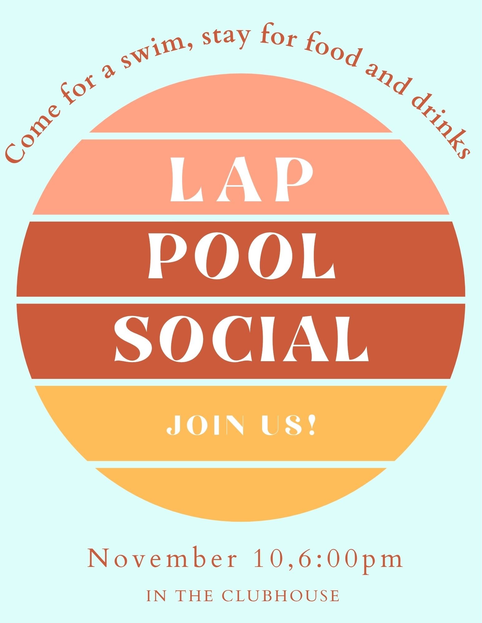 Lap Pool Social 