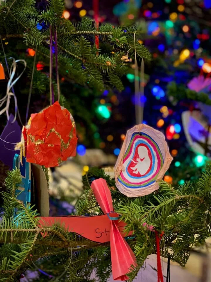 christmas ornament for unborn baby