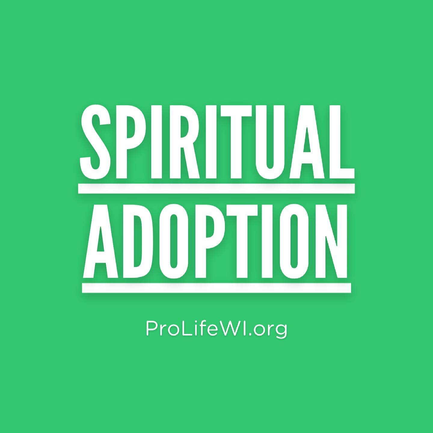 You can save lives through your prayer! Spiritual adoption is a powerful way to intercede on behalf of the preborn and save lives. 

Will you commit to praying for our preborn brothers and sisters each day?