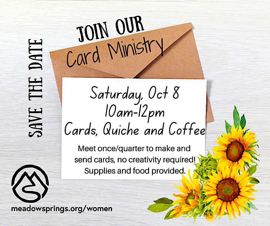 Cards, Quiche & Coffee — MEADOW SPRINGS COMMUNITY CHURCH