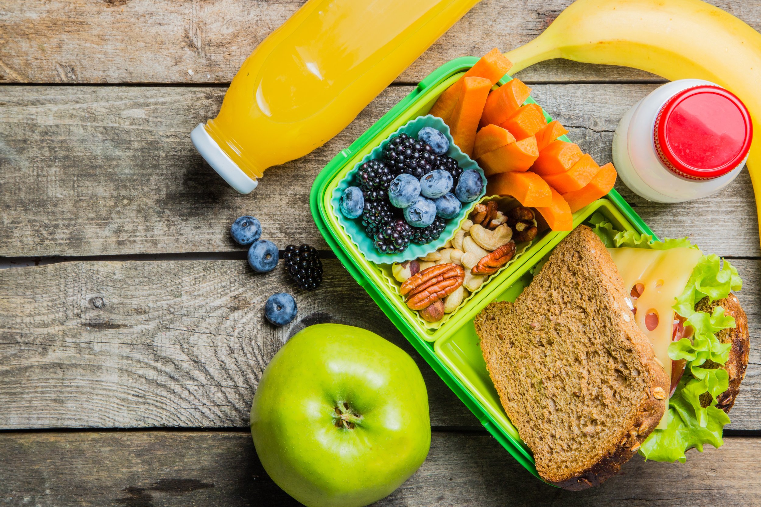 Healthy Nut-Free Kid's Bento Box