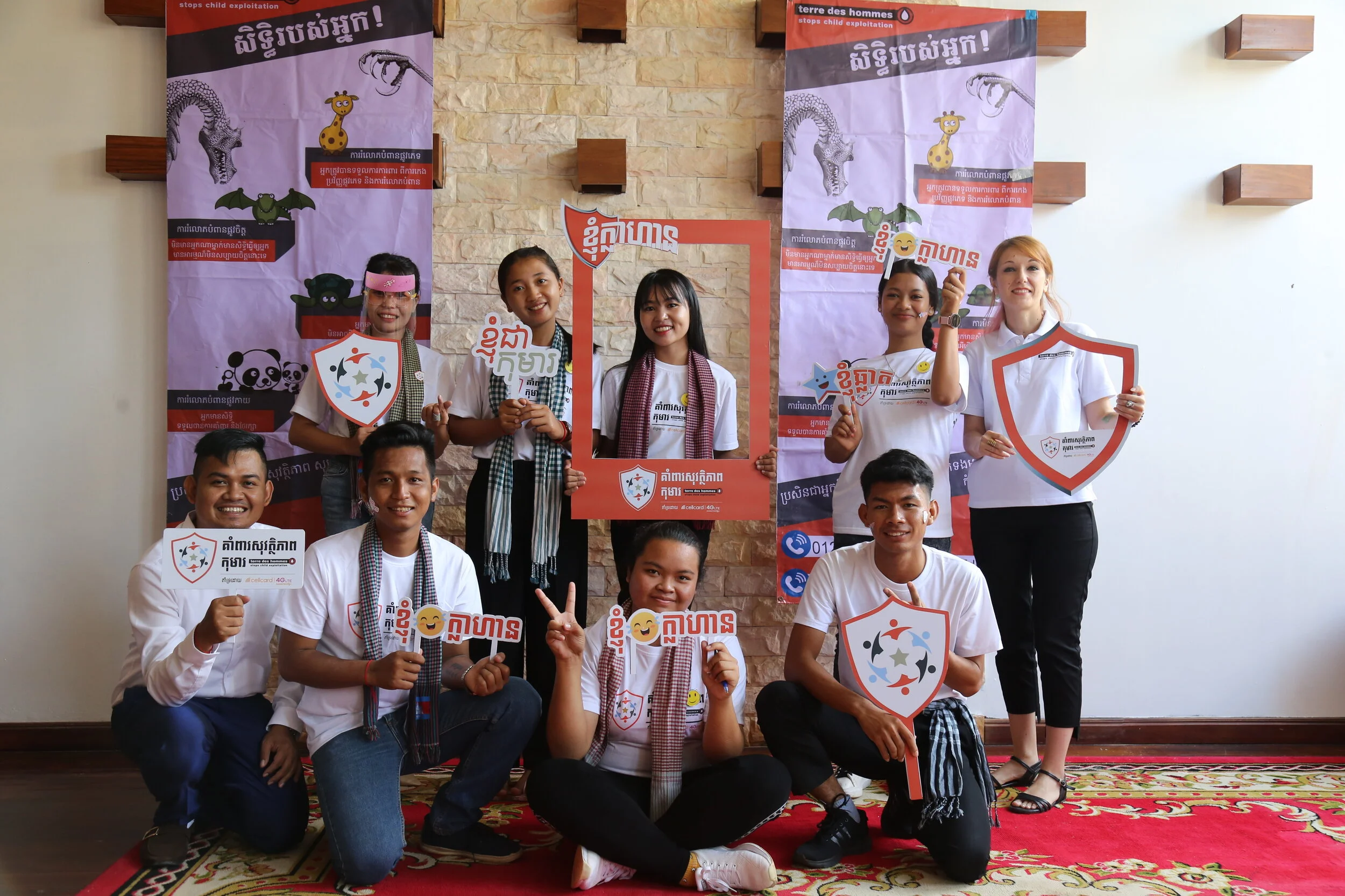 A new child protection campaign employs child-led advocacy in the fight against online sexual exploitation in Cambodia