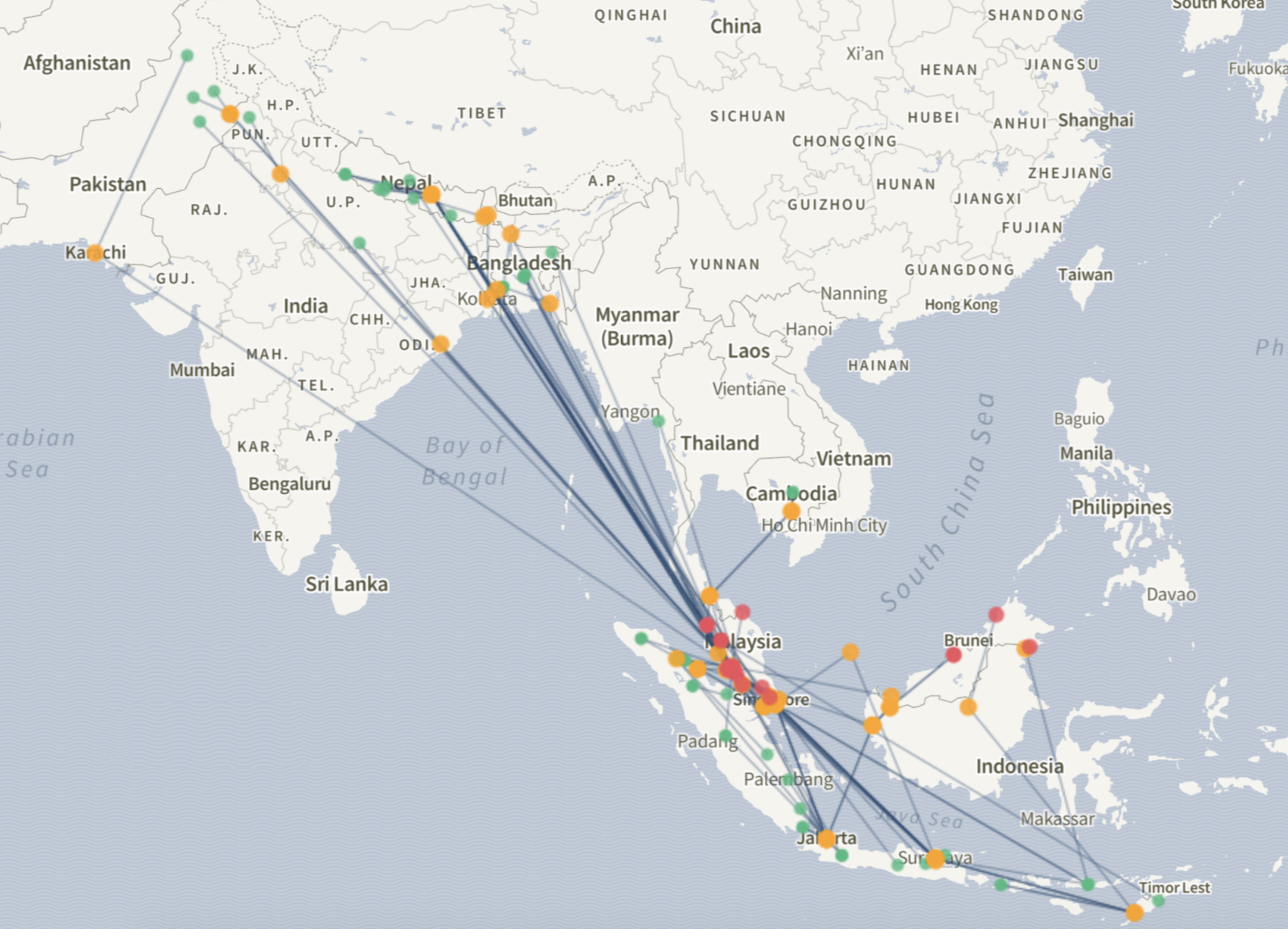 Our new report on Malaysia’s human trafficking routes is the first to use collective data from CSOs