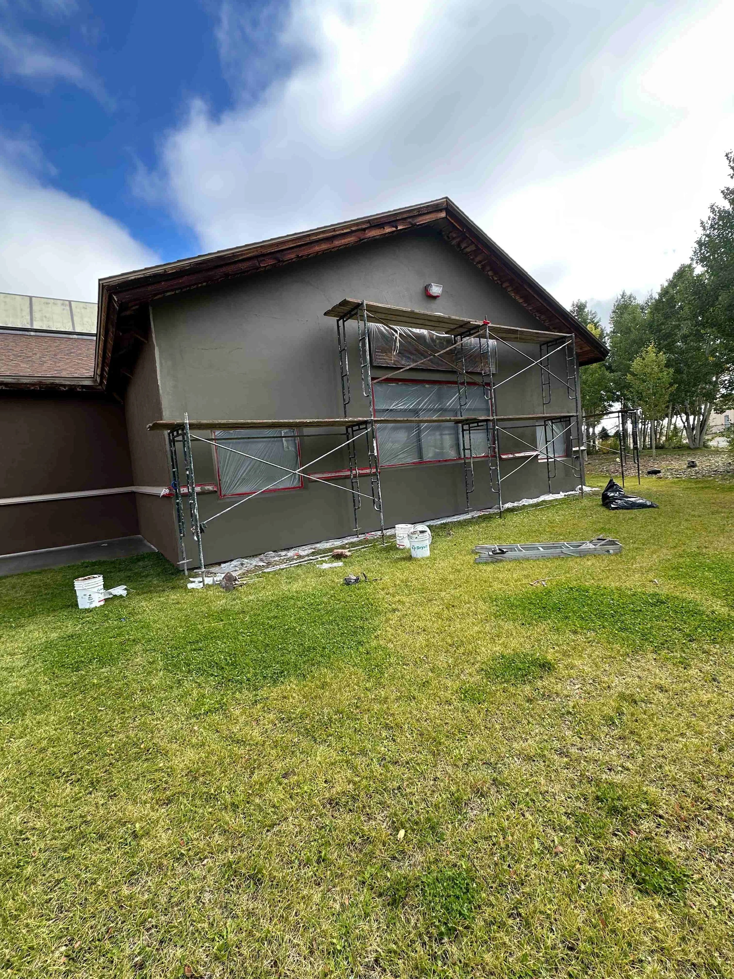 Walden CO bird proof stucco