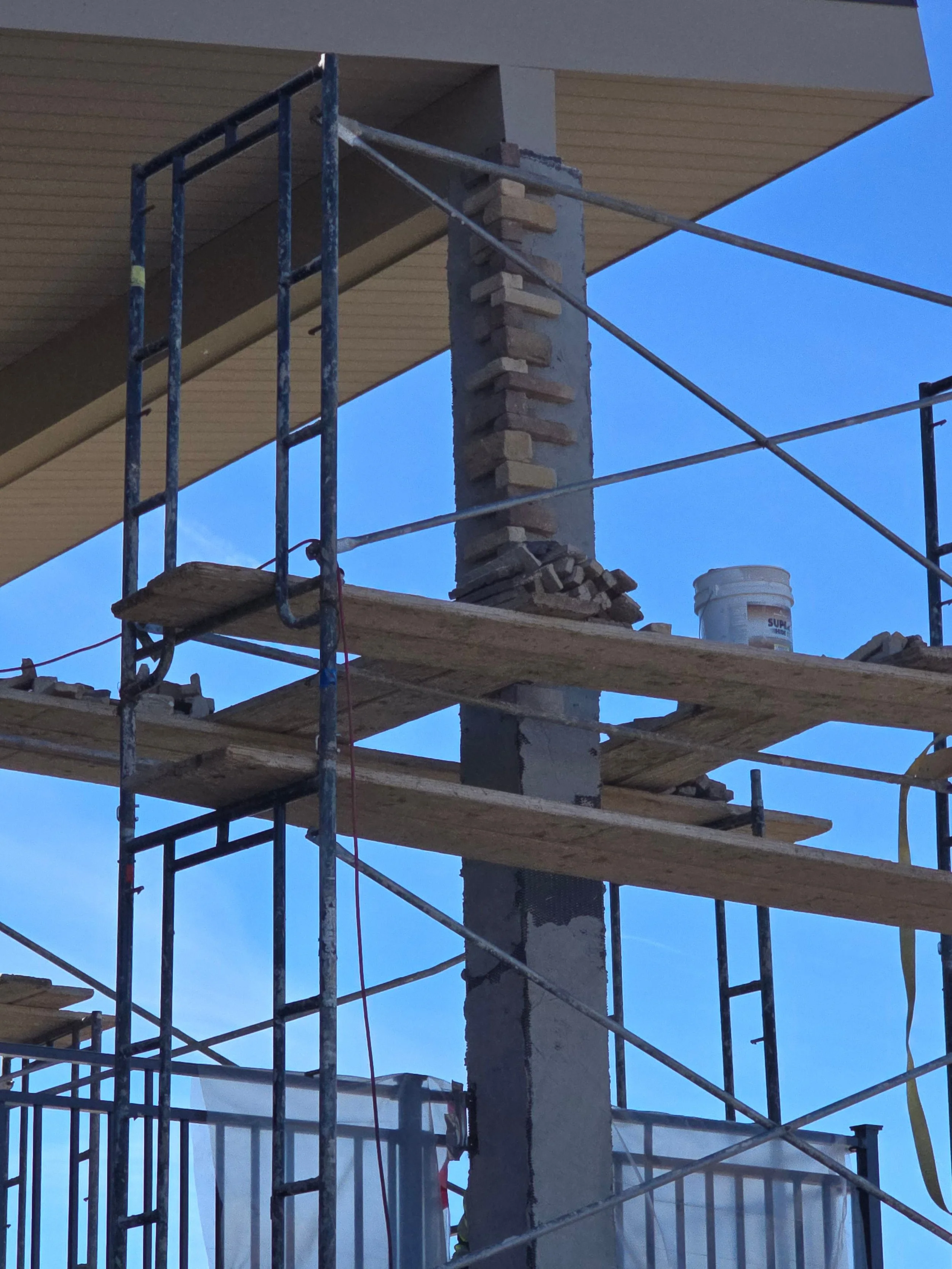 Stone installation north Denver