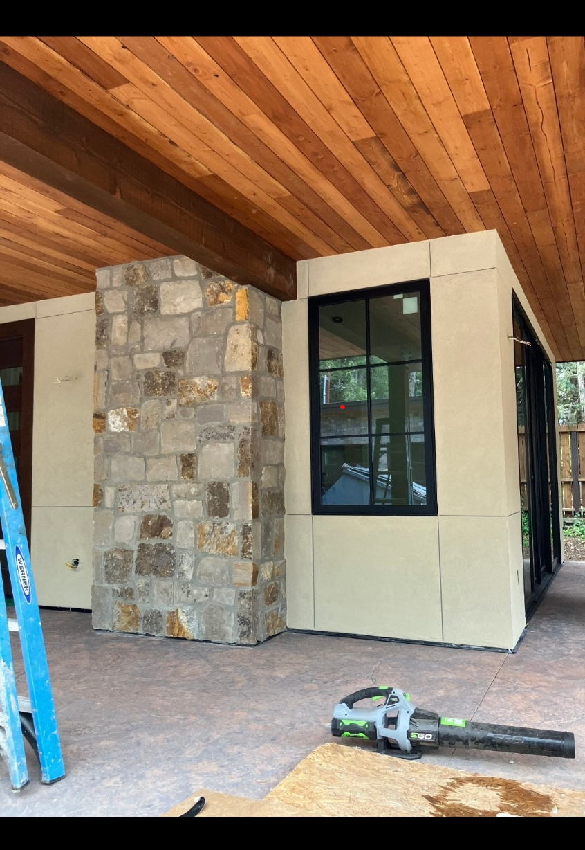 Steamboat Stucco install
