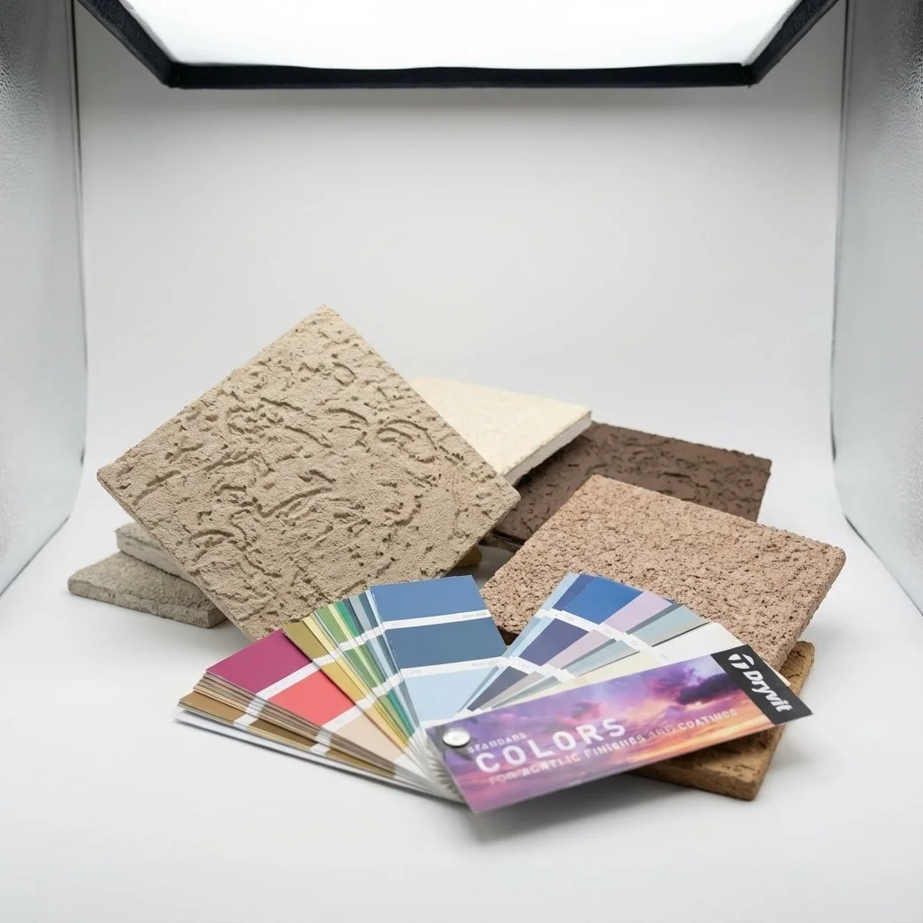 Stucco textures Dryvit