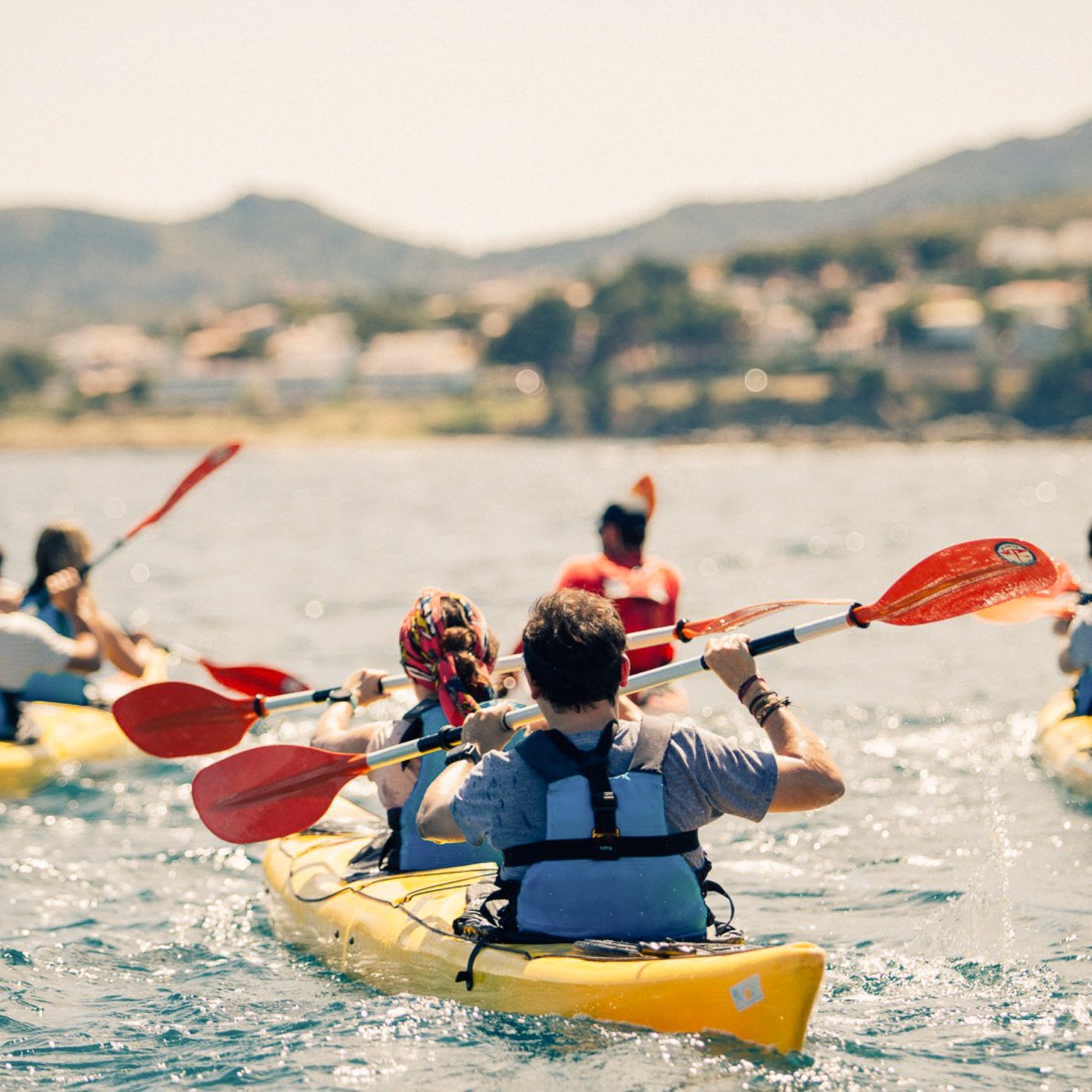 Kayak en Tossa de Mar