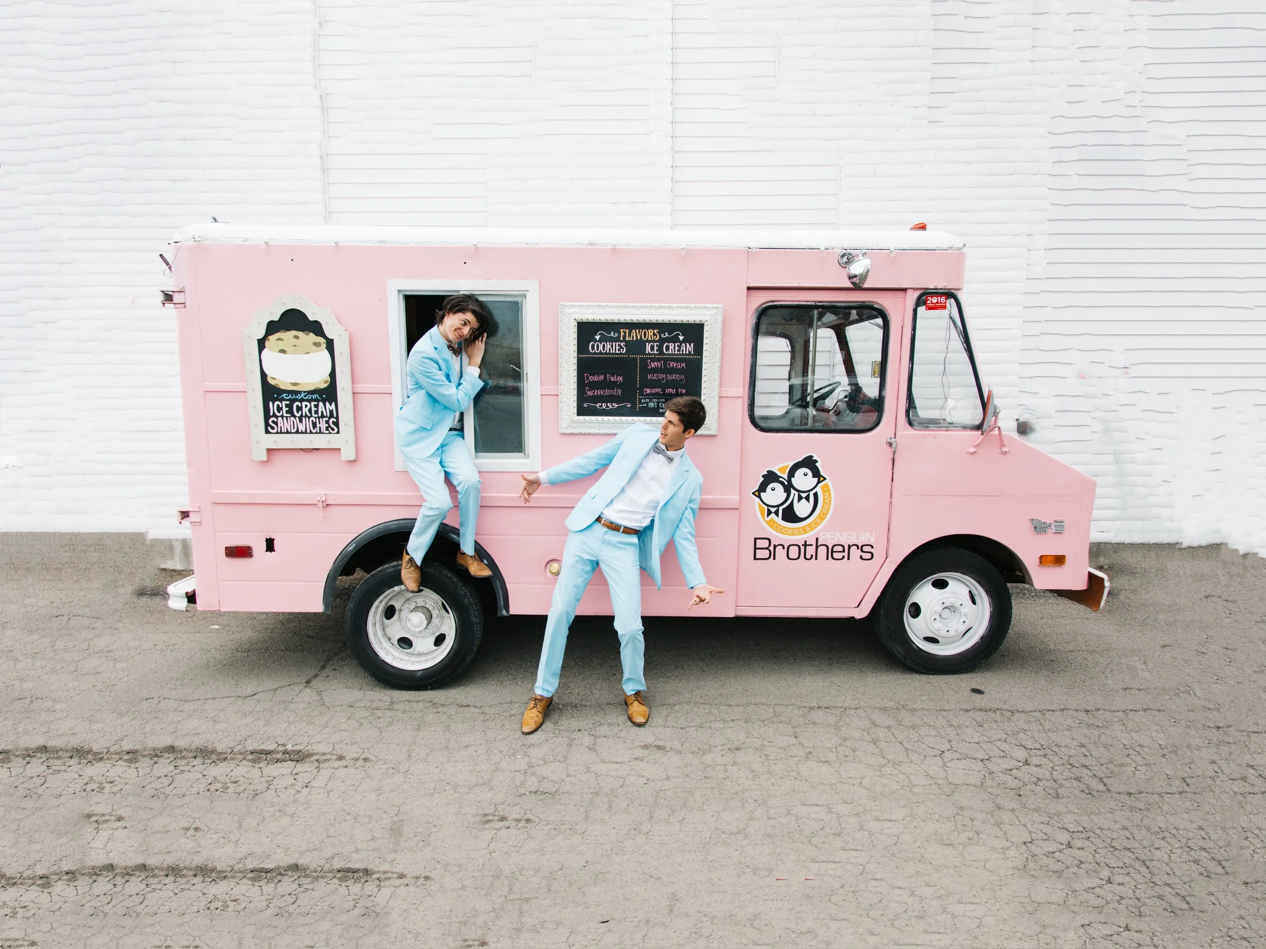 Penguin Brothers | Ice Cream Sandwich Catering
