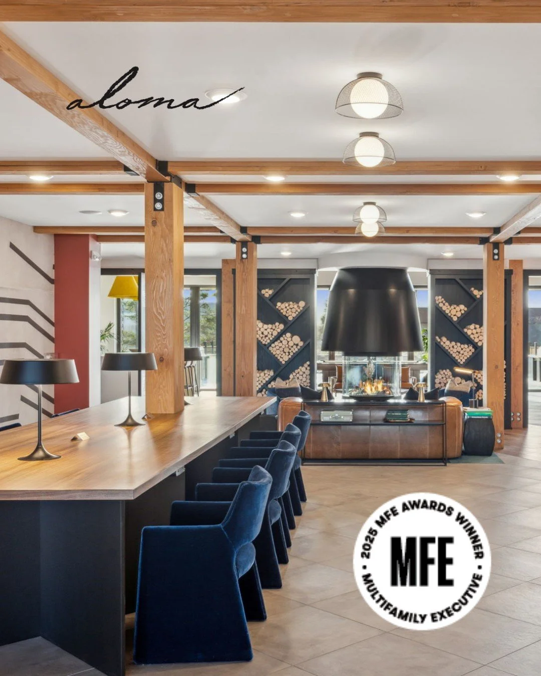 We&rsquo;re proud to share that Aloma was recognized as the 2025 MFE Award winner in the Garden-Style category. 🌿

This honor celebrates Aloma&rsquo;s thoughtful design, community-focused amenities, and strong connection to its natural surroundings 